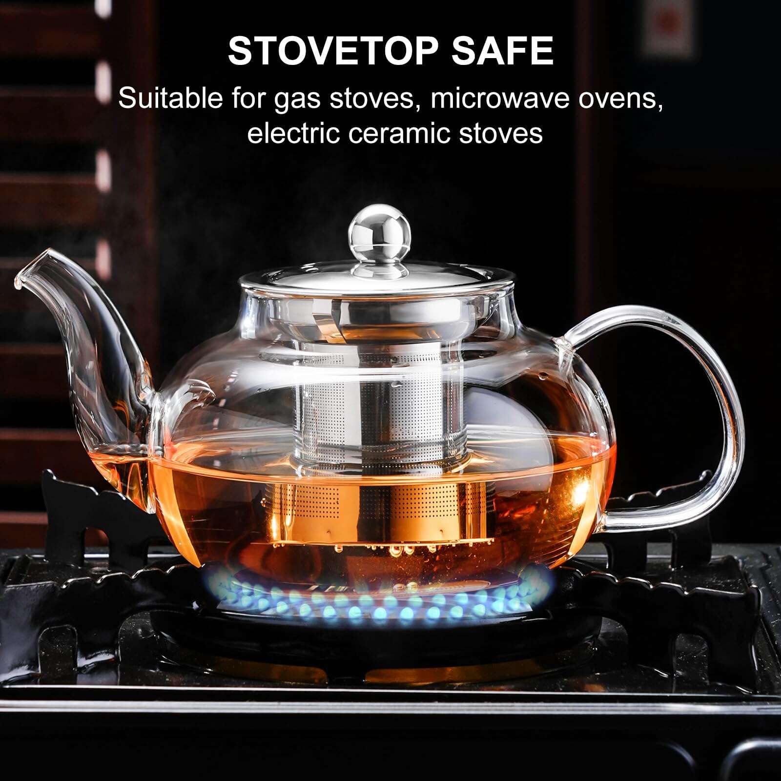 Wide-mouth opening for easy cleaning and dishwasher-safe parts