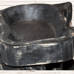 Decor or candle ready dough bowl 11x12x2 size