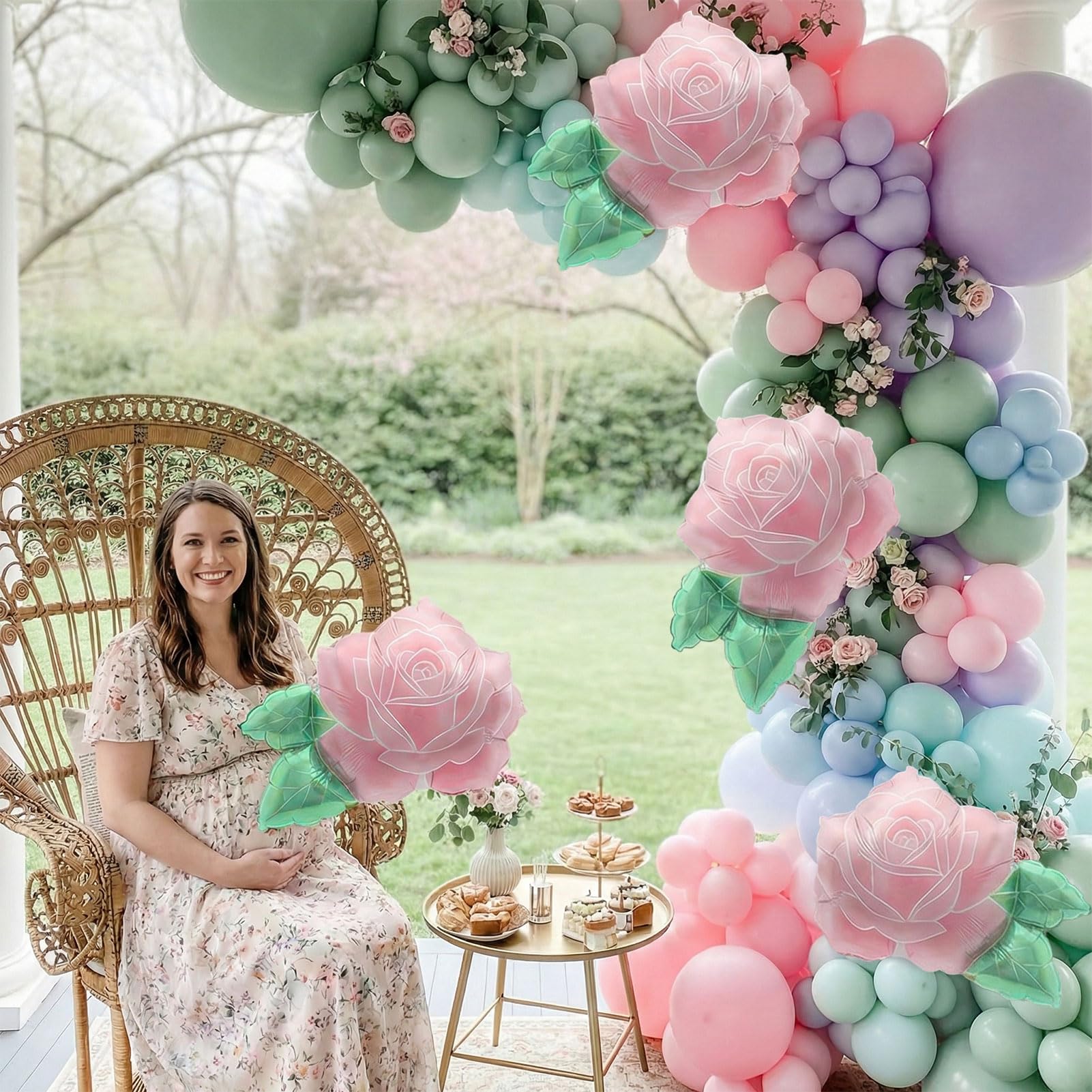 Versatile balloon set for elegant venues and photos