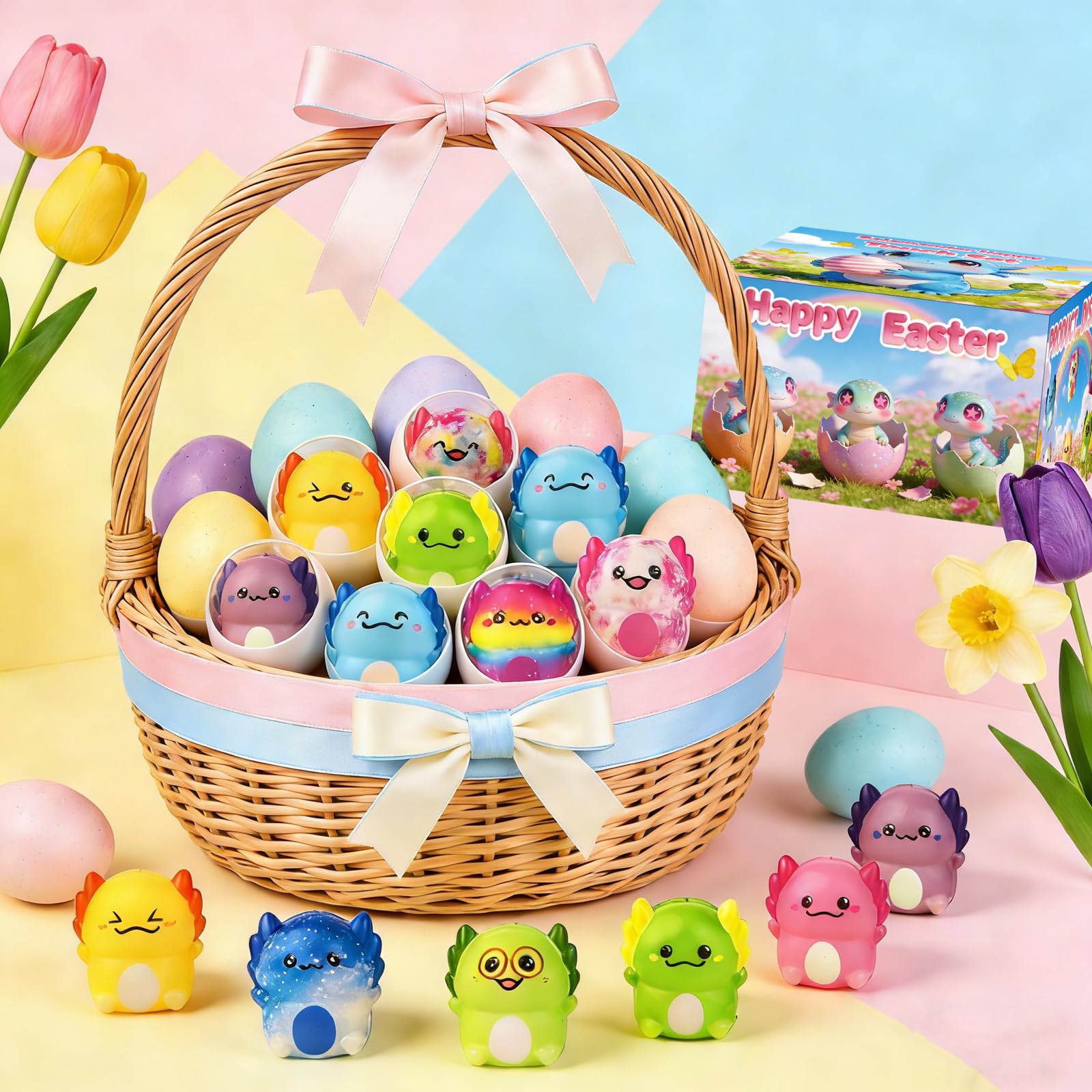 durable crack-resistant plastic Easter eggs