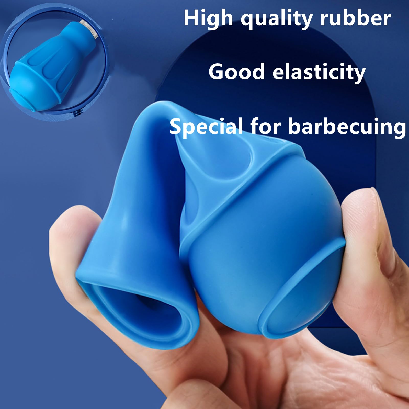 Clear graduated scale baster for precise grease suction