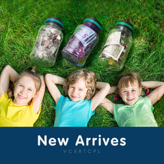Large blue piggy bank for adults and kids image