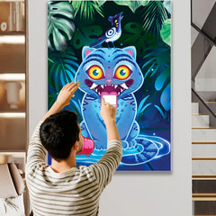 Glossy waterproof poster and accessories for party