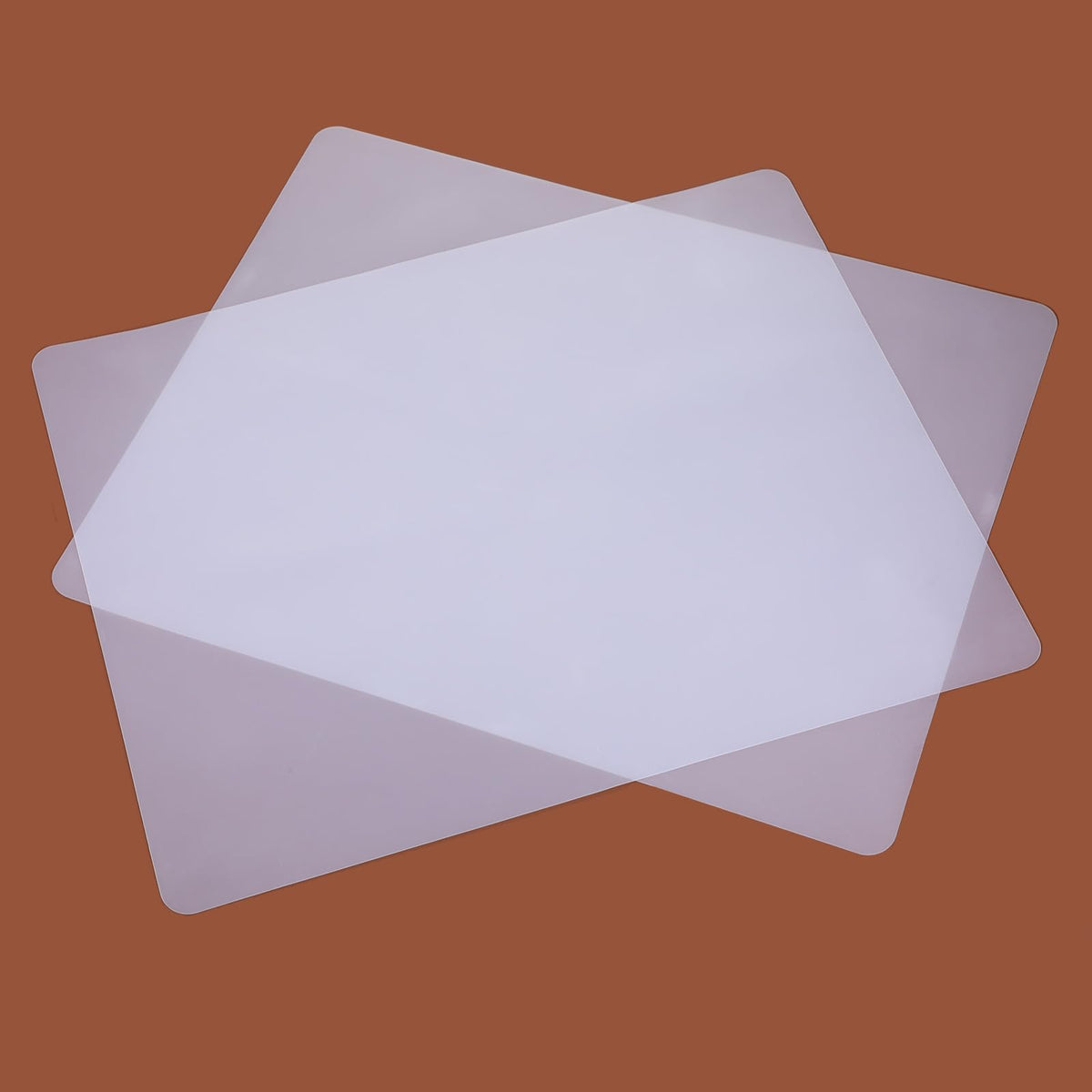 Two large silicone mats 16x20 for kitchen counter