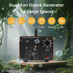 Ozone air purifier suitable for home and office use