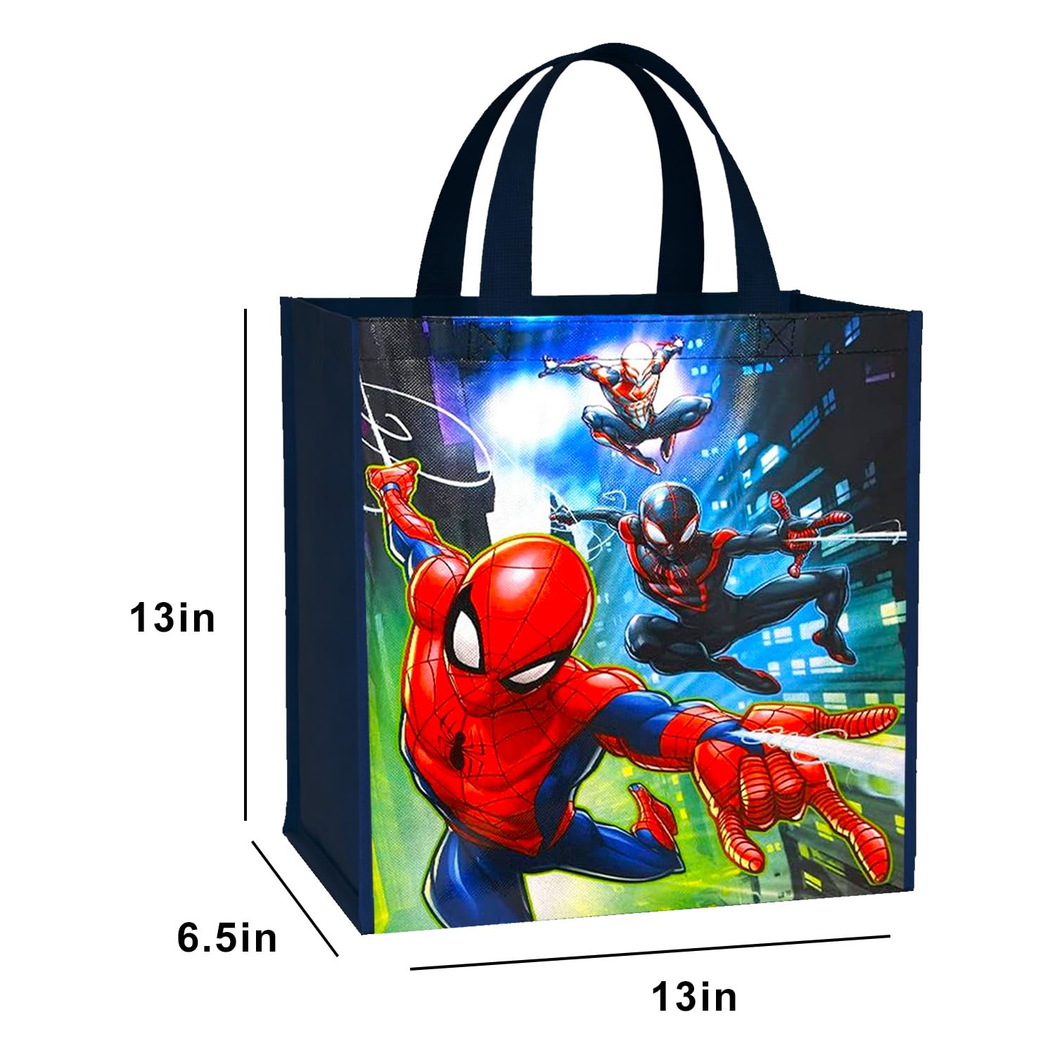 Kids and adults Spiderman tote bag designs