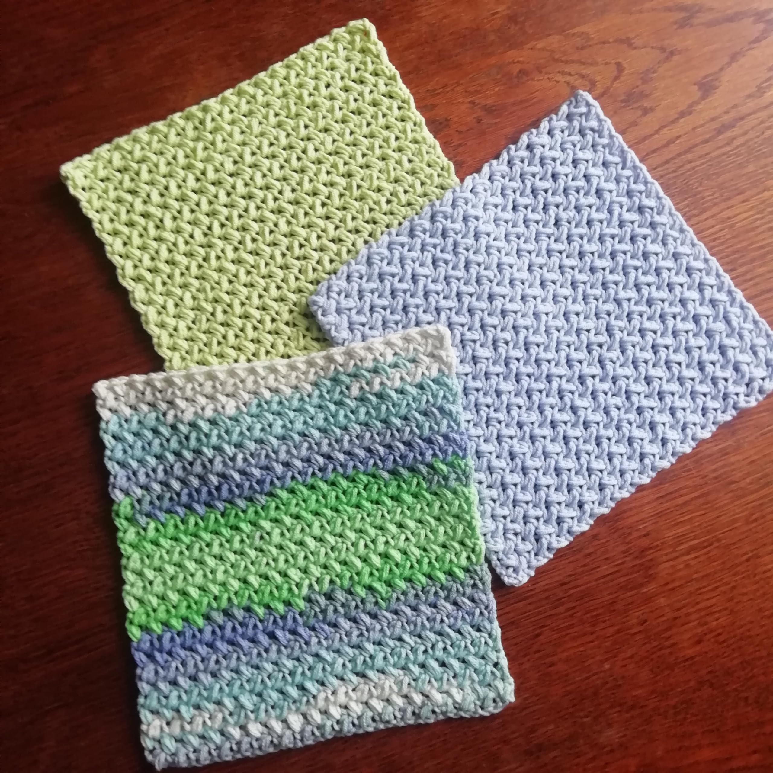 Ukraine made crochet dishcloths by LarisaKnits
