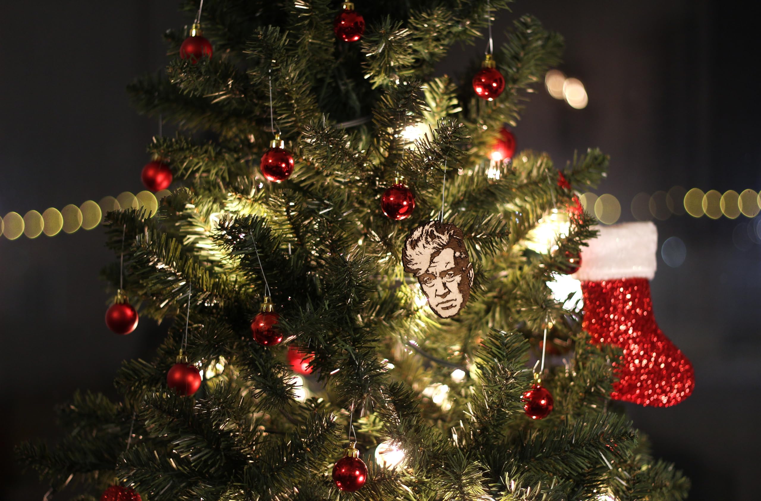 Customizable ornament magnet option not included