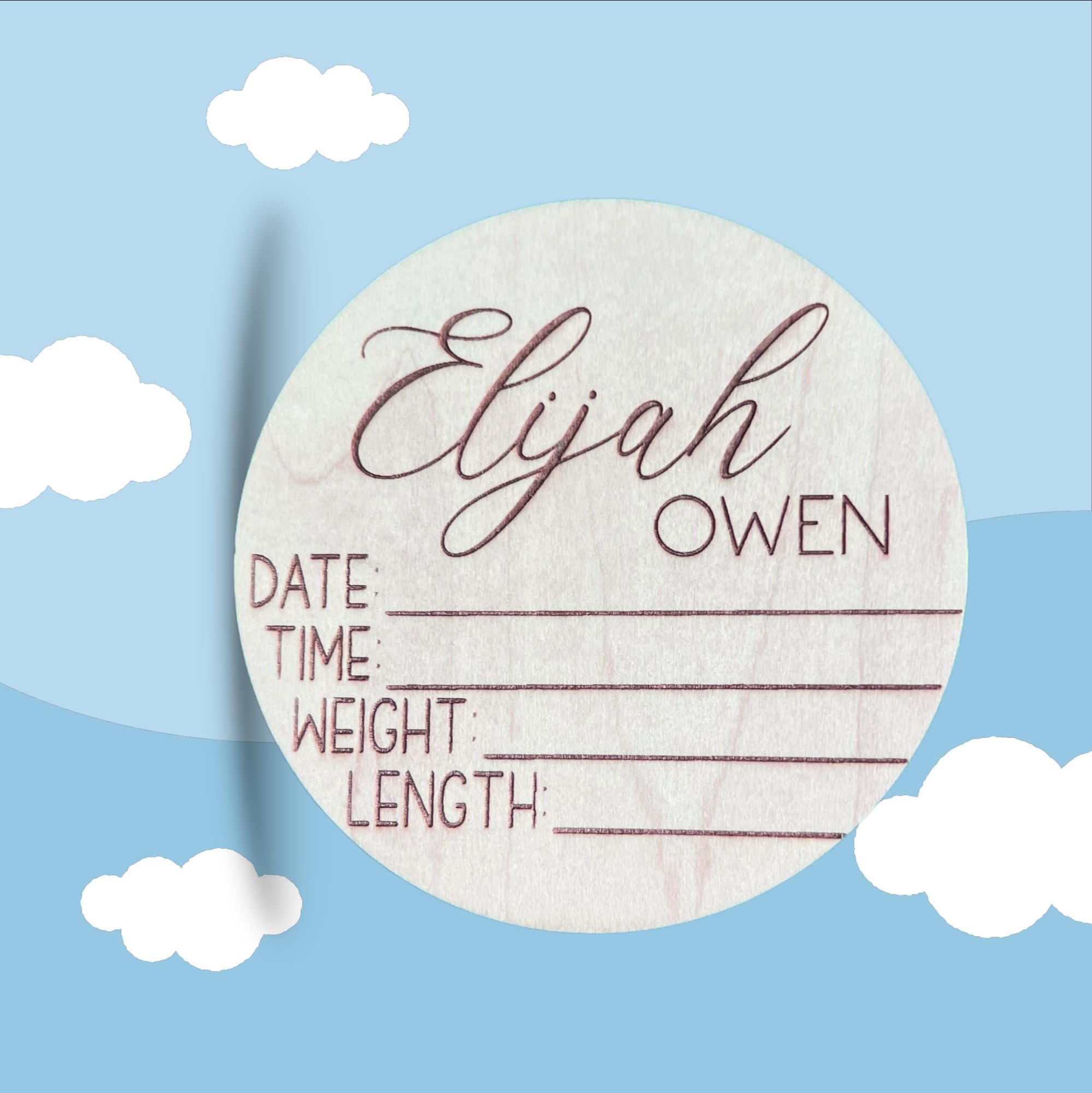 Florida made birch wood sign laser engraved