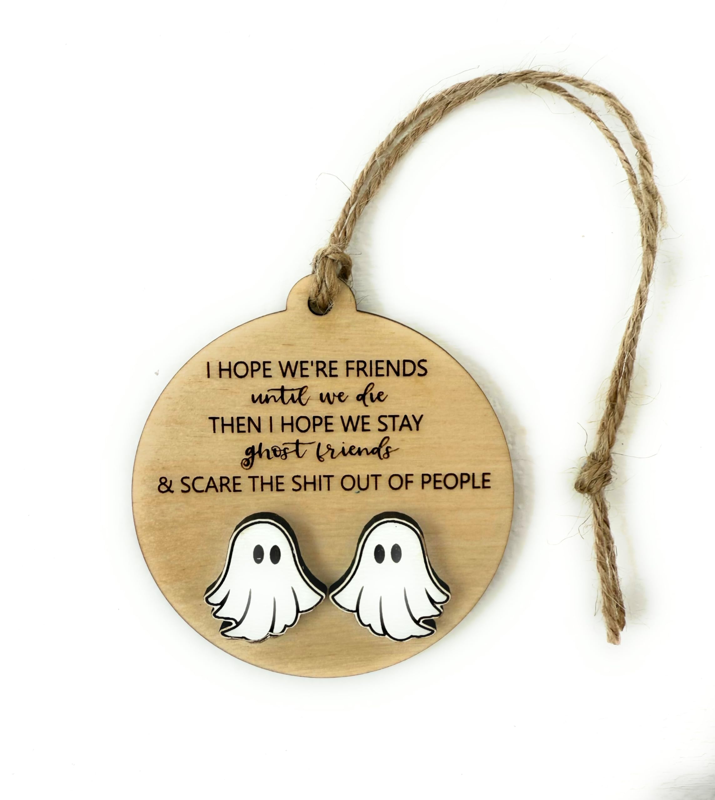 wooden ornament suitable for gifting to best friends