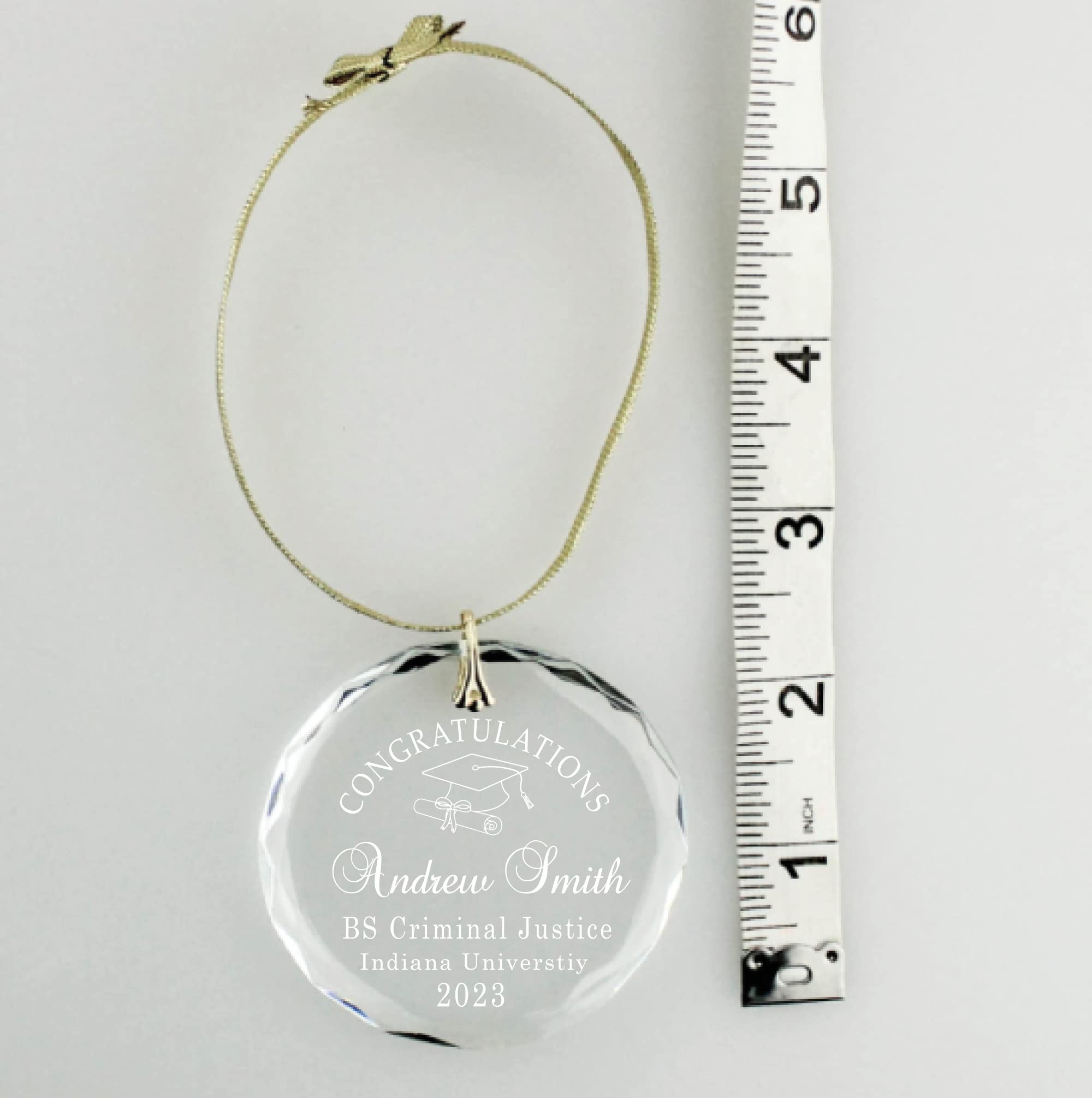 Gift box included graduation keepsake ornament