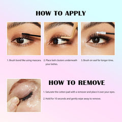 2-in-1 lash bond and seal for DIY lash clusters by SY-SHUYING