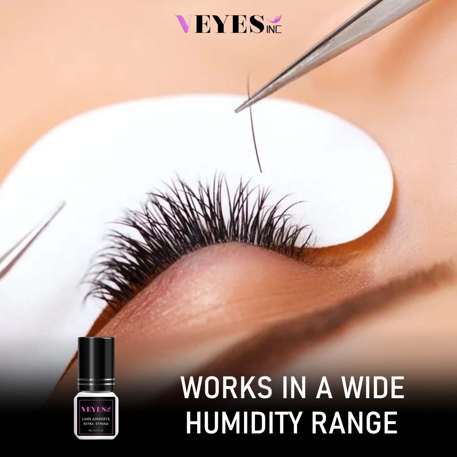 Salon use only lash glue VEYES INC