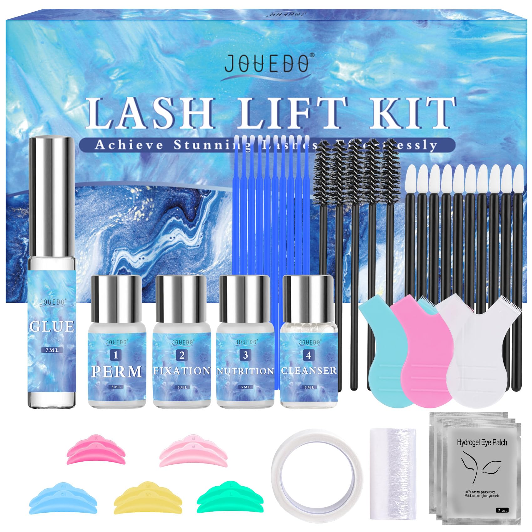 Lash Lift Kit packaging for at home use