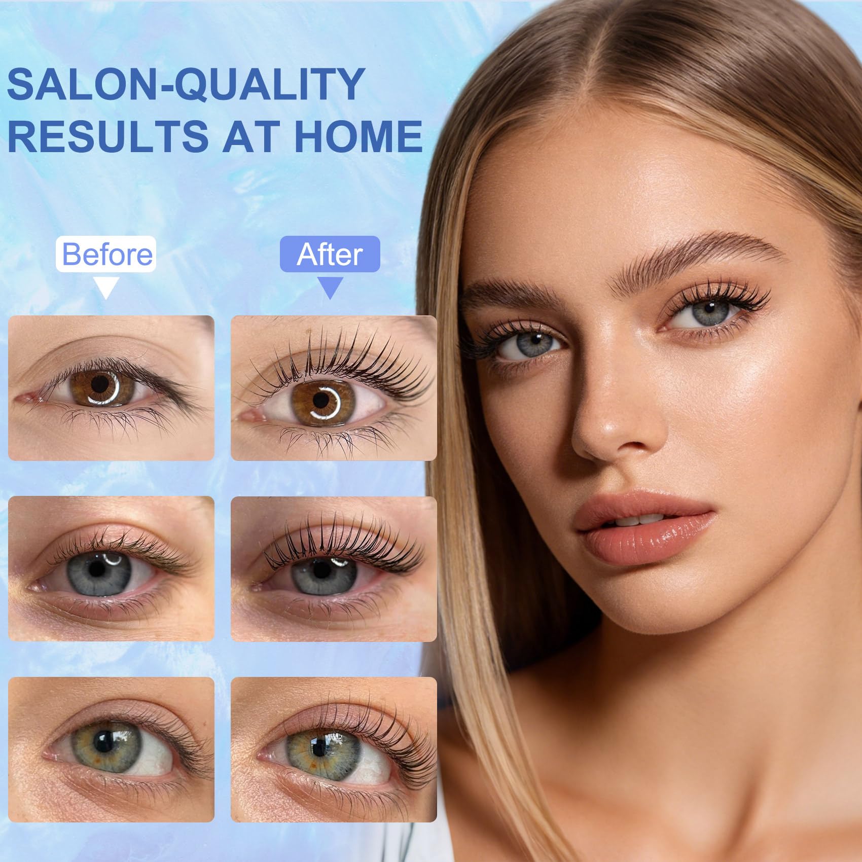 Lash Lift Kit ready for at home beauty routine