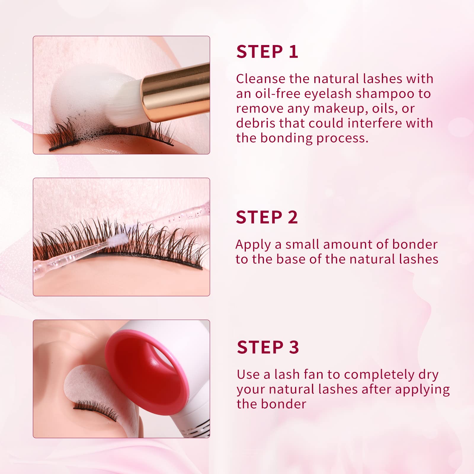 Waterproof oil-resistant lash bonder for longer hold