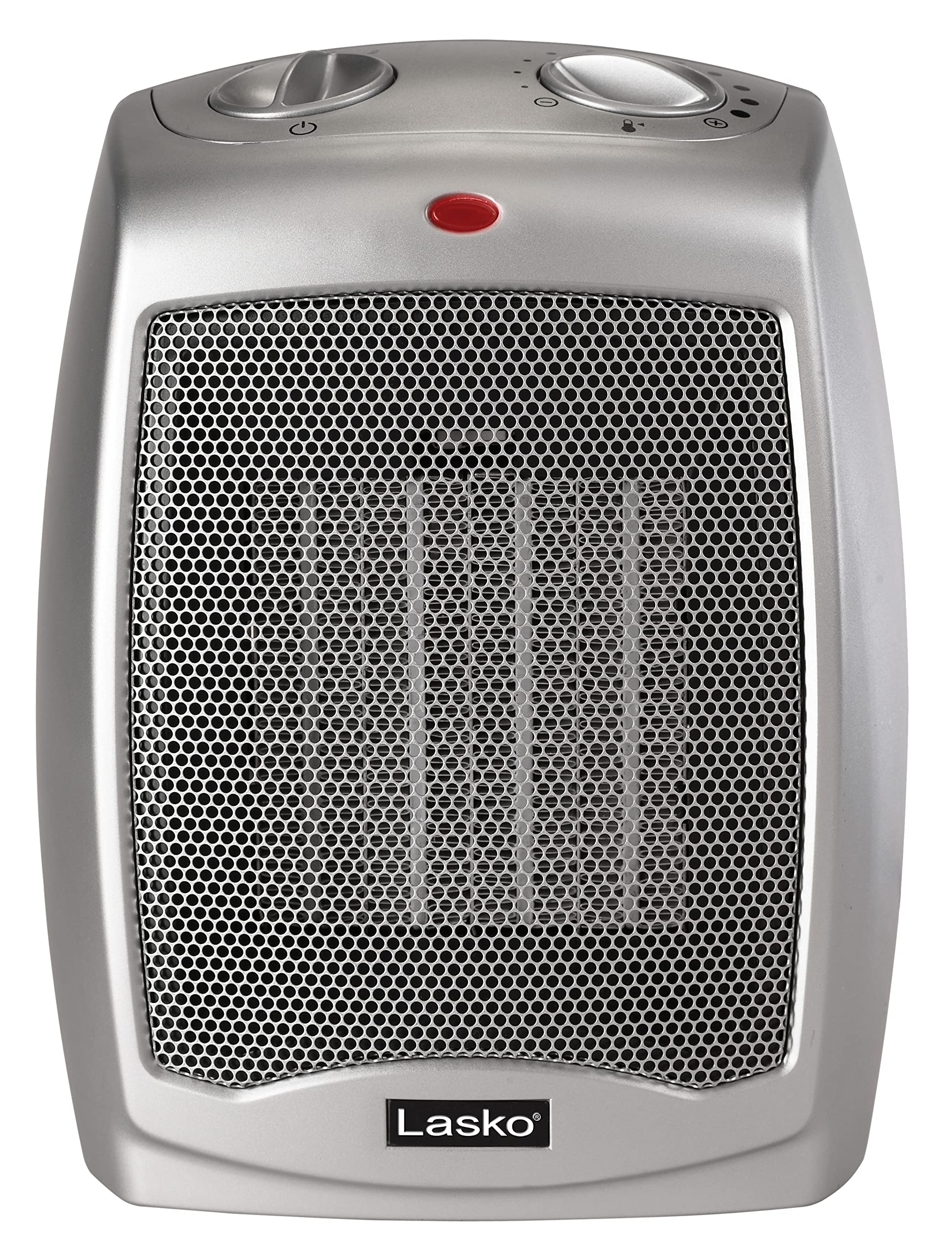 Adjustable thermostat ceramic heating element control