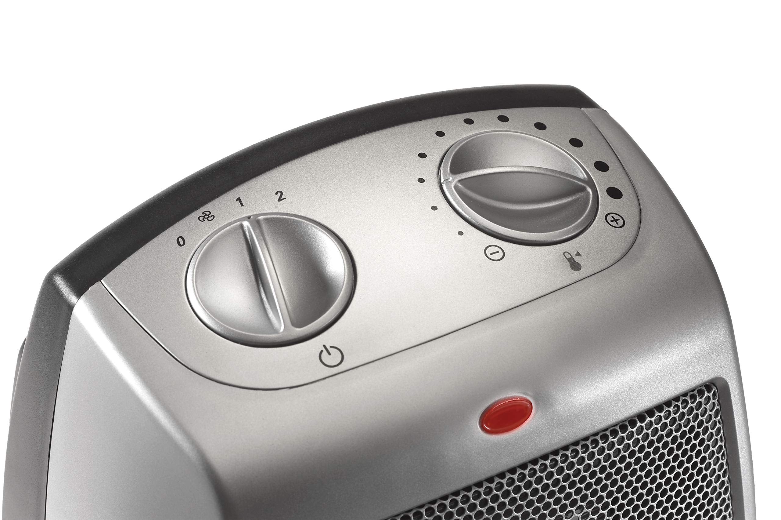 Compact 9.2 inch space heater for small spaces