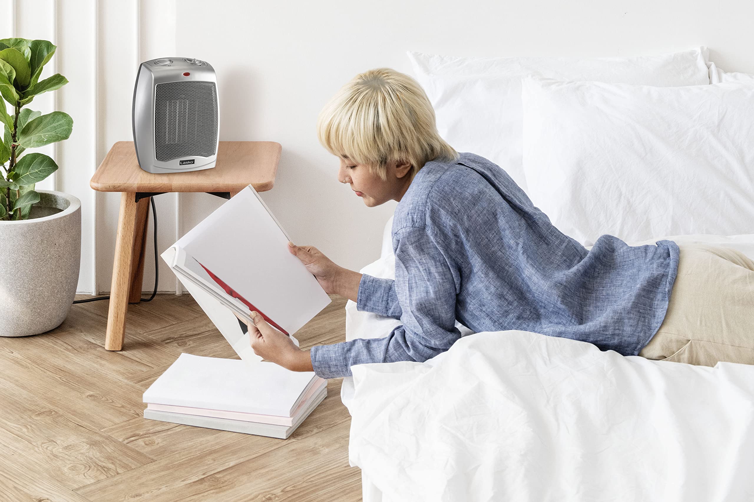 Heating coverage up to 300 sq ft