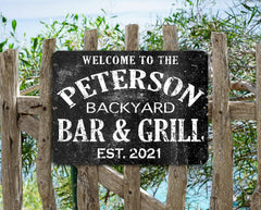 Rustproof aluminum sign suitable for indoor or outdoor use