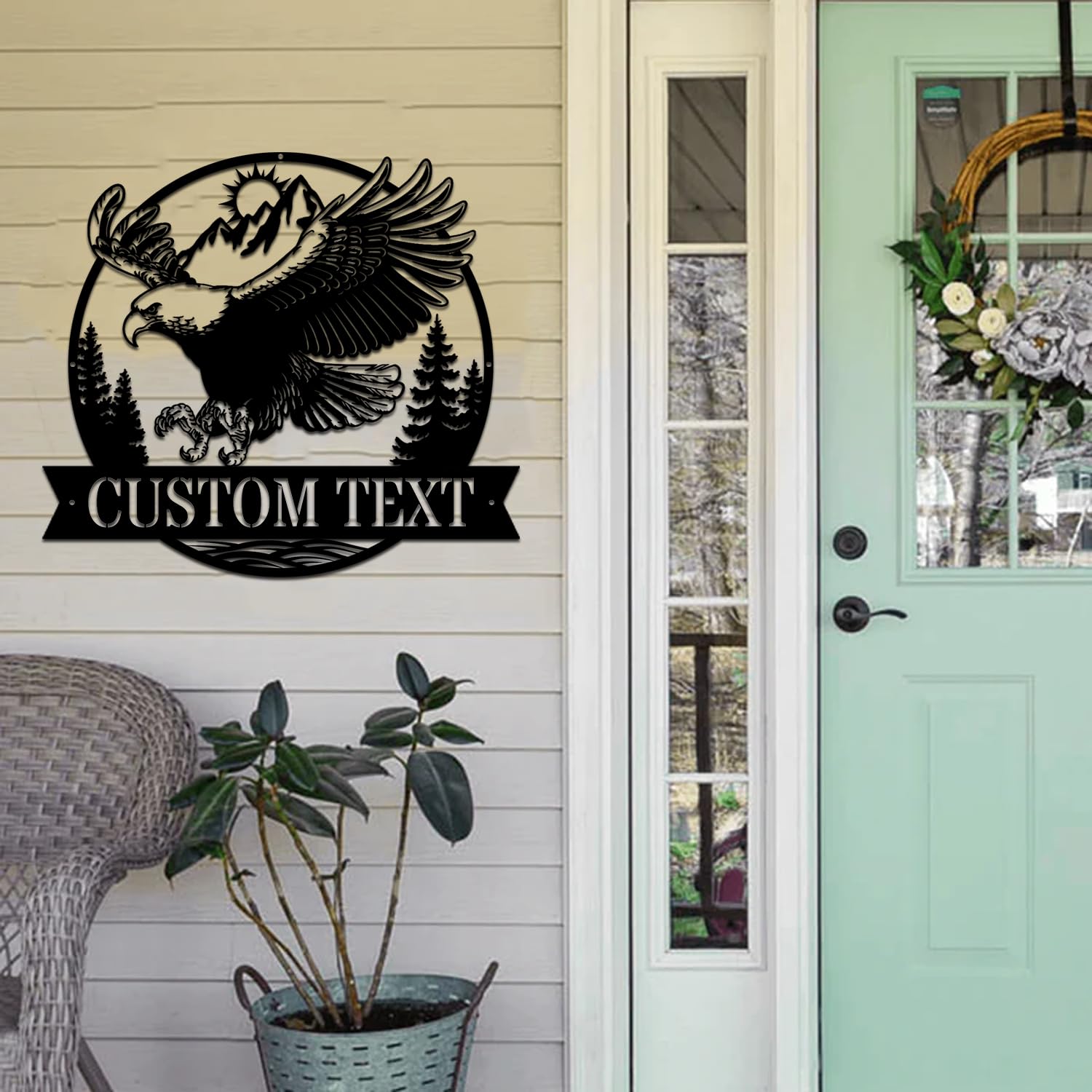 Last name sign personalization option