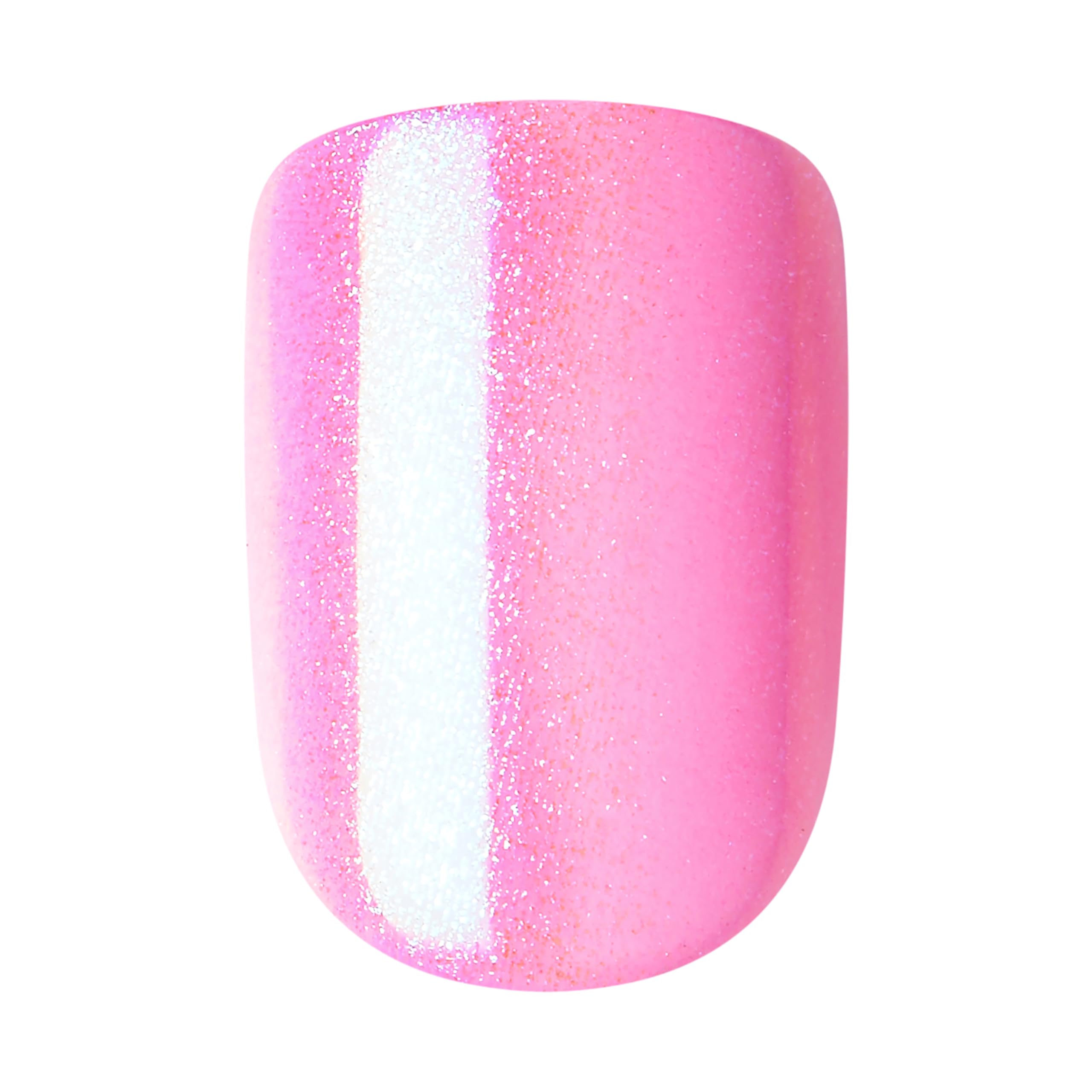 Late Night Pink squoval short nails pack