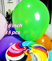 Assorted colors latex balloons for celebrations
