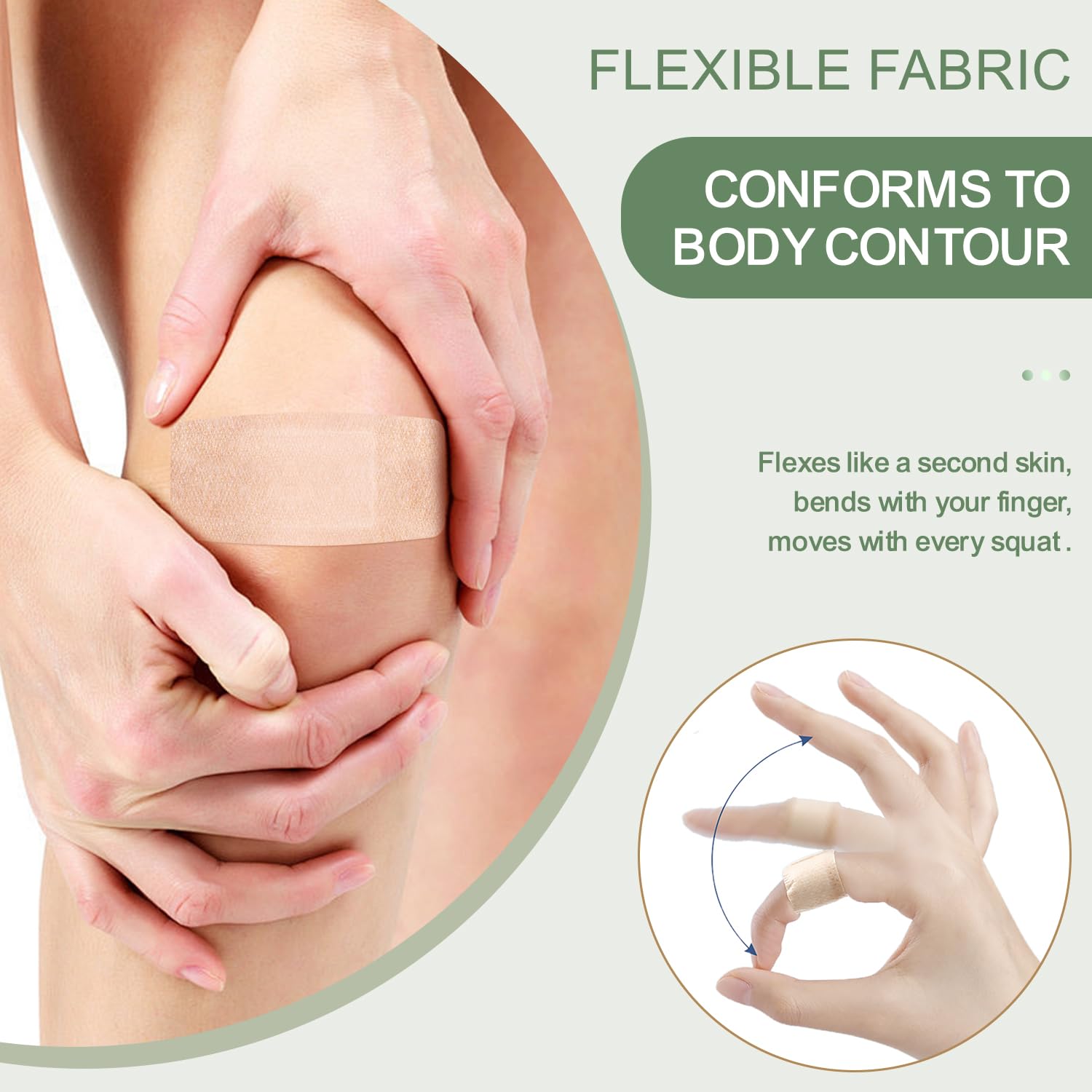 Latex free and rubber free silicone bandages image