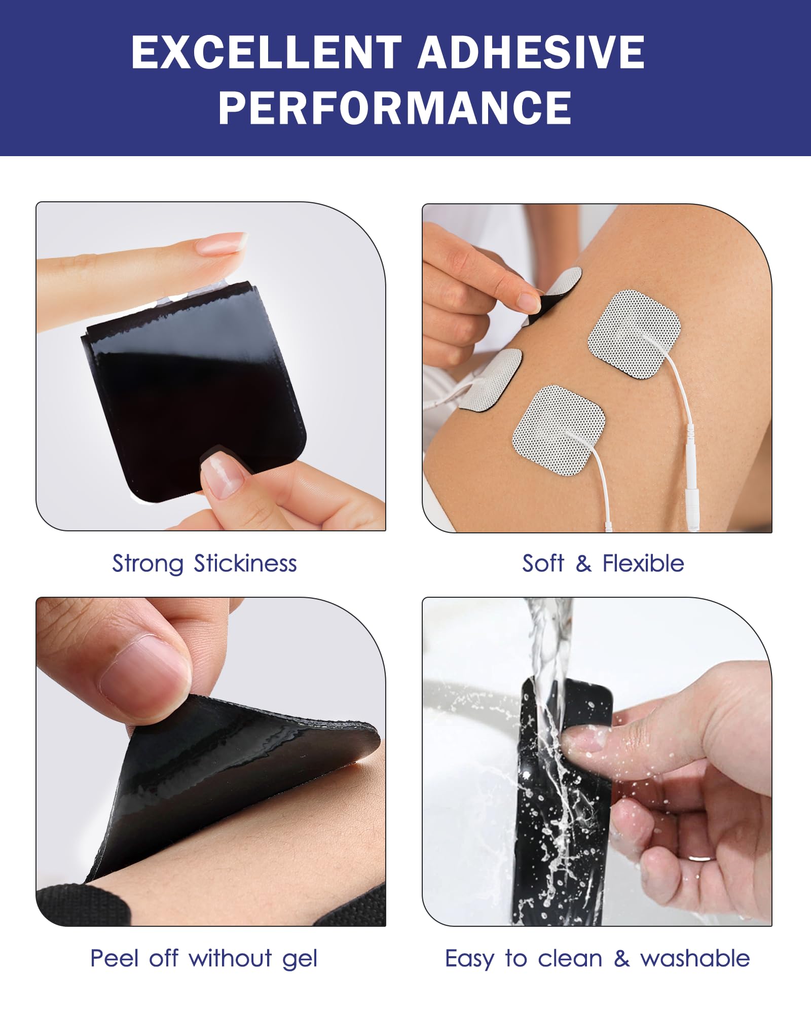 FDA cleared medical-grade Nursal pads for TENS units