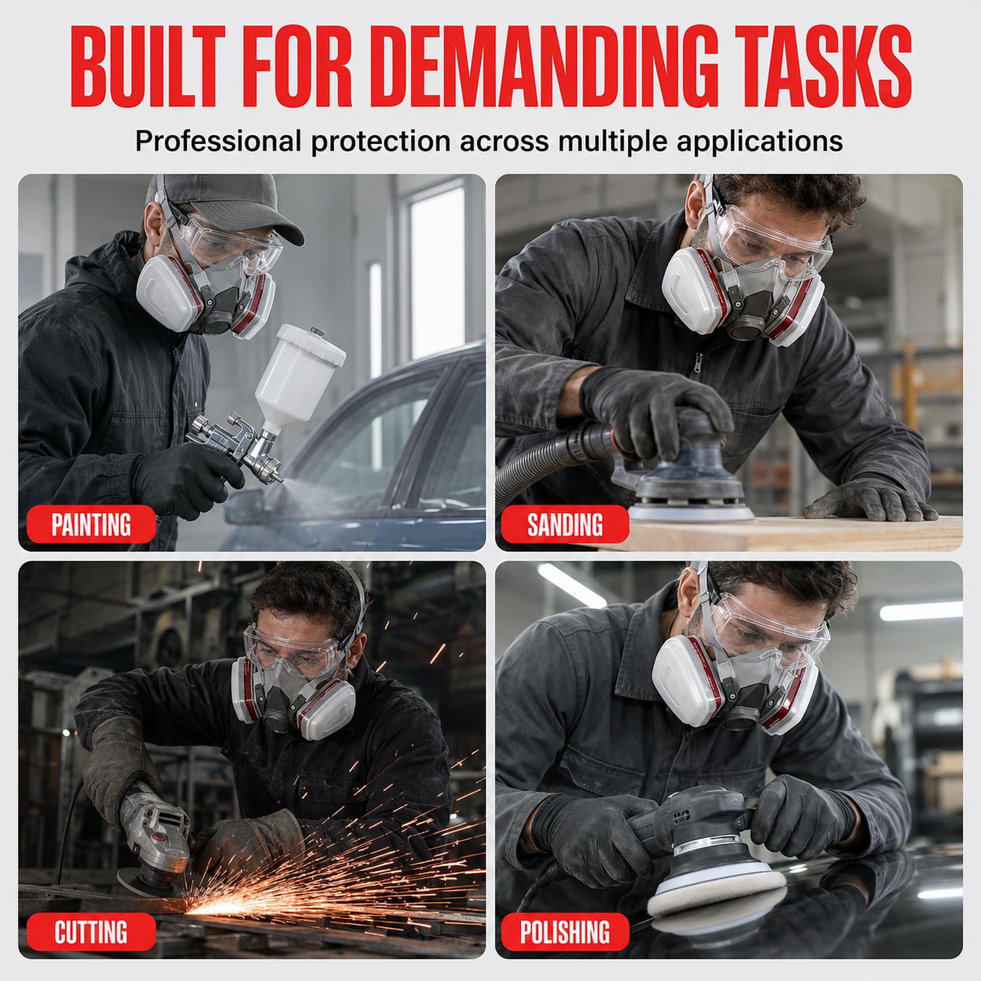 Versatile use for gas painting staining car spraying and DIY