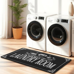 Laundry Room Rug Runner 20x50 with non-slip backing