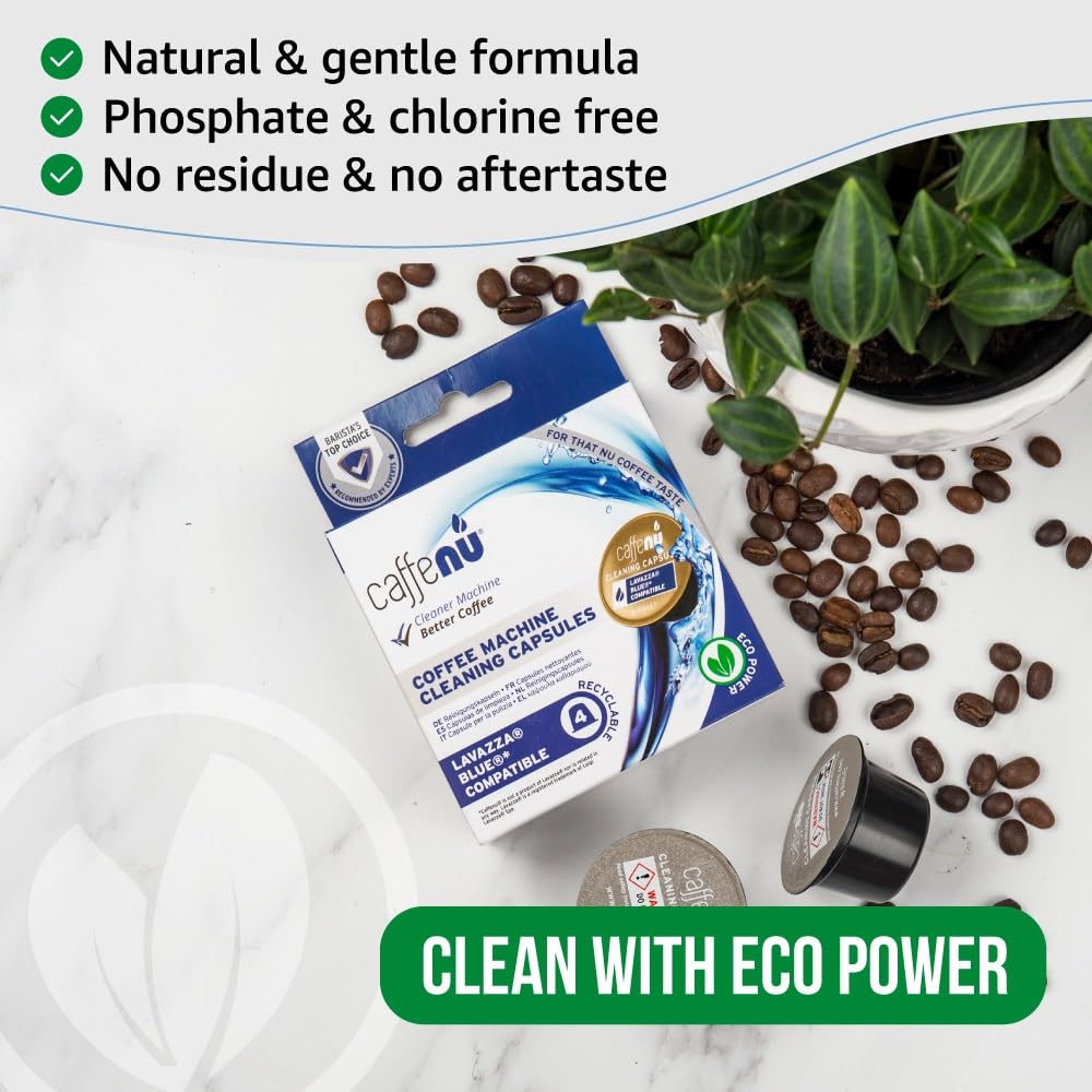 Lavazza Blue compatible cleaning capsules box image