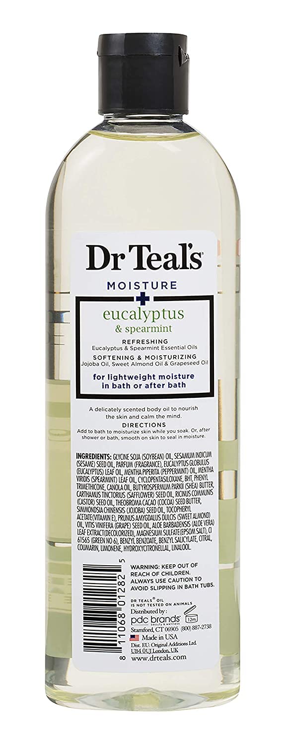 Eucalyptus Spearmint B&B Oil 8.8oz Dr Teals