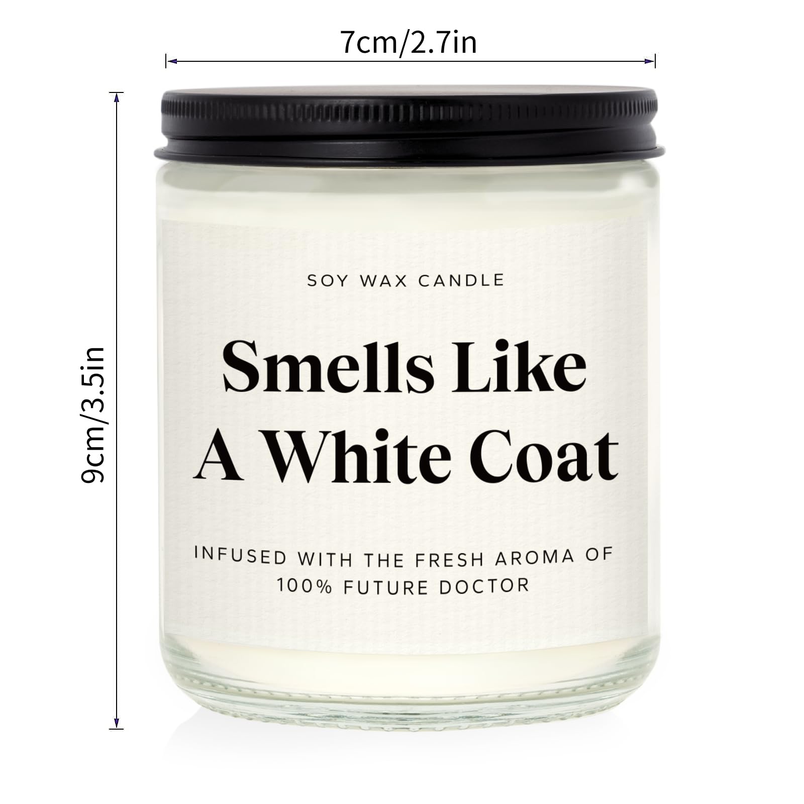 gift candle for medical students 7oz