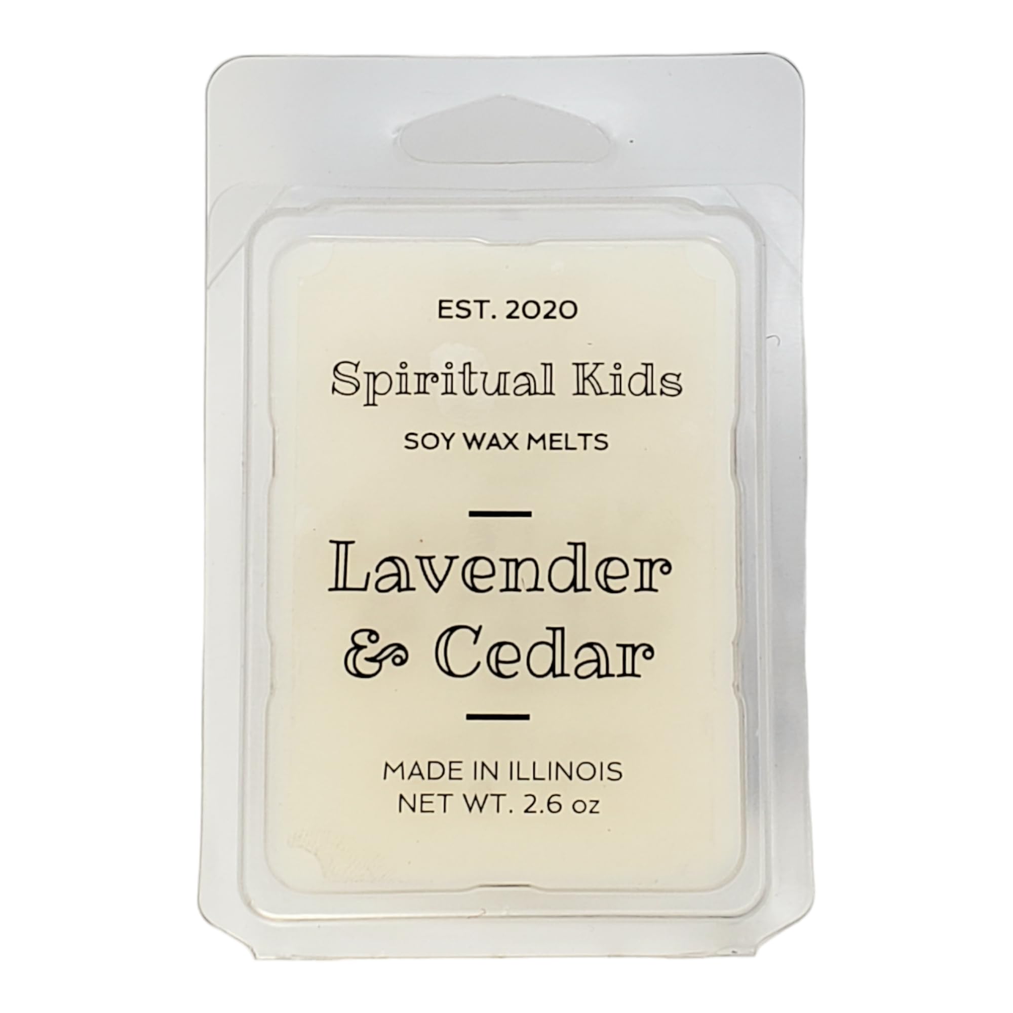 Lavender & Cedar 1 Pack All Natural Soy Wax Melts 6 cubes