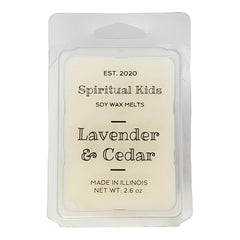 Lavender & Cedar 1 Pack All Natural Soy Wax Melts 6 cubes