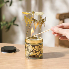 Holiday gift butterfly candle suitable for Christmas and Valentines Day