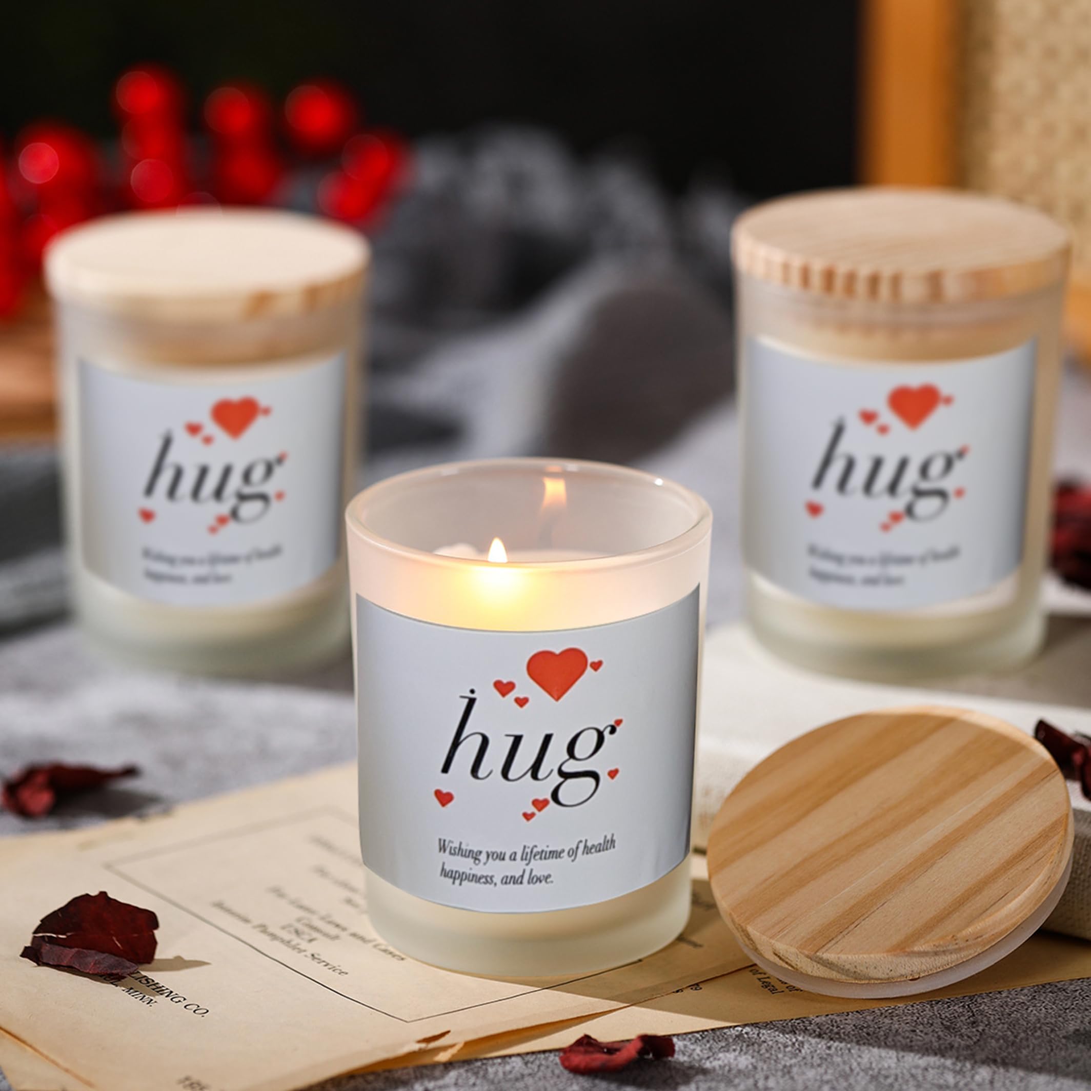 Lavender scented gift inside care package