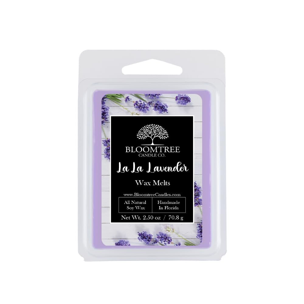 Lavender Scented Wax Melts 2.5oz soy wax blend Handmade in Florida