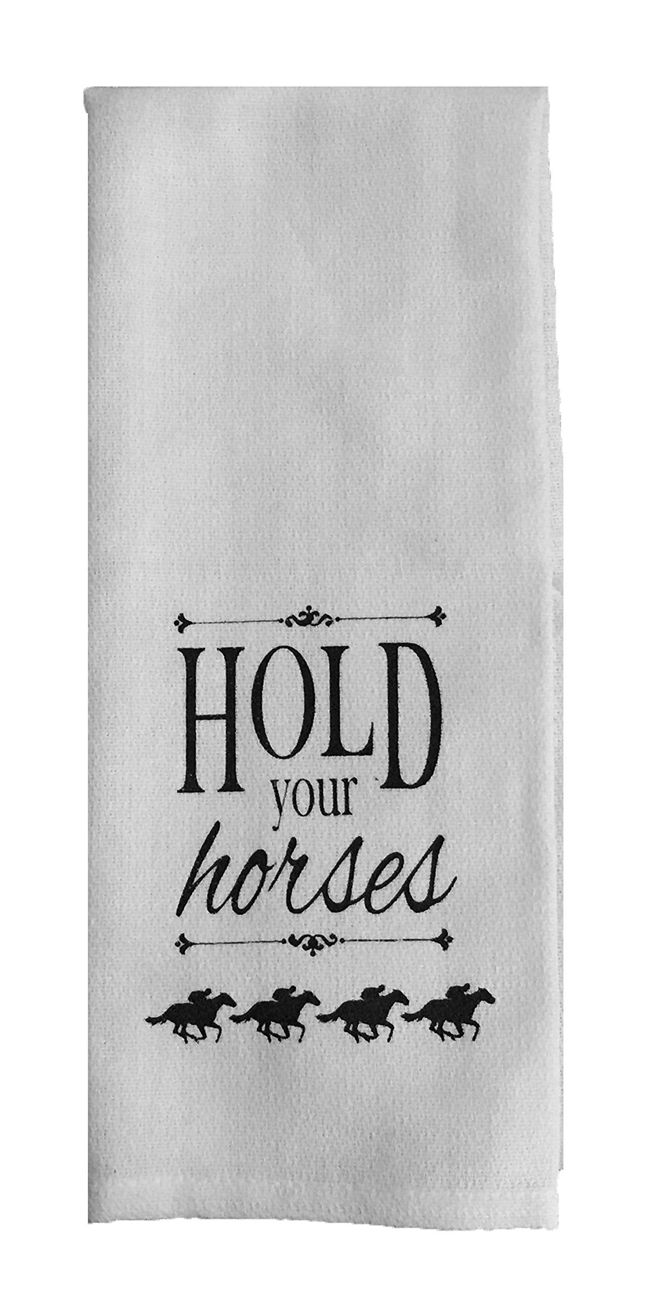 Layne Wilson Hold Your Horses Derby Tea Towel product image