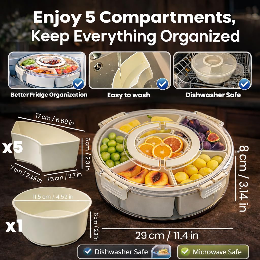 Thick BPA-free plastic dishwasher-safe tray