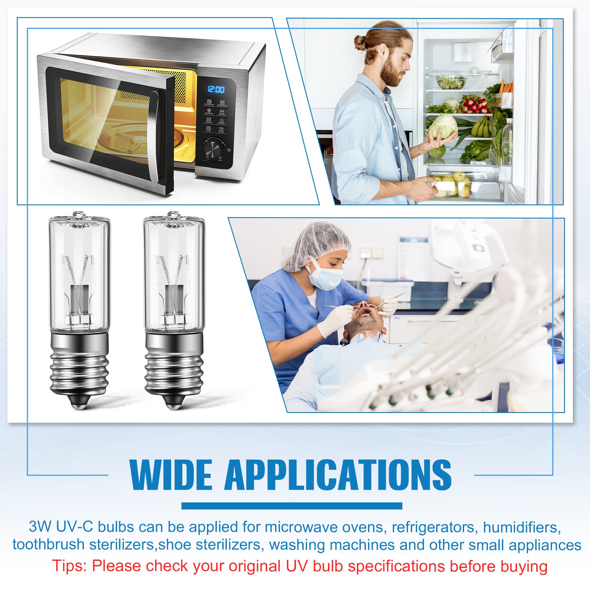 LB1000 UVC replacement bulb for LB-1000 GGH200 661000CA models