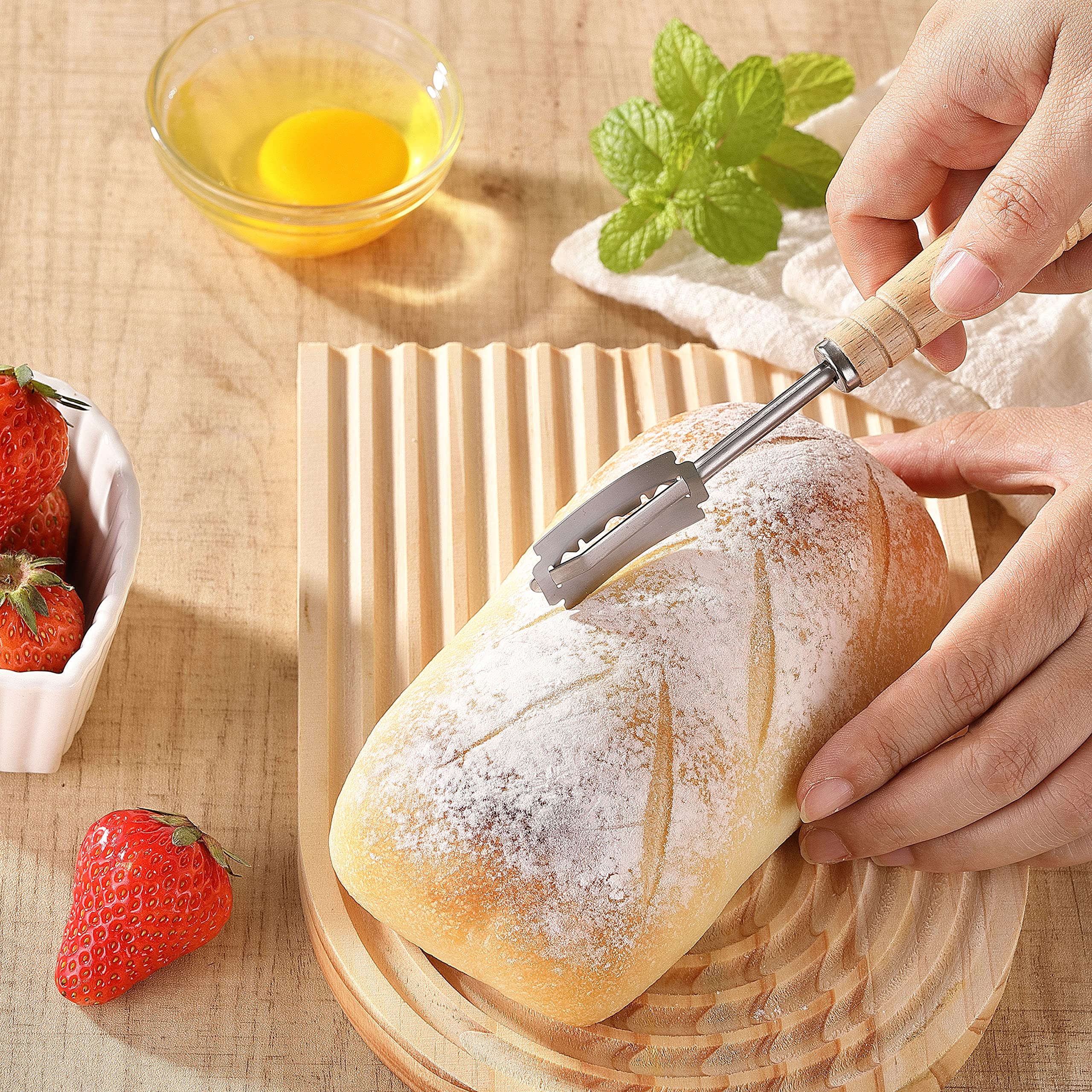Lccowot bread lame durable design for bakers