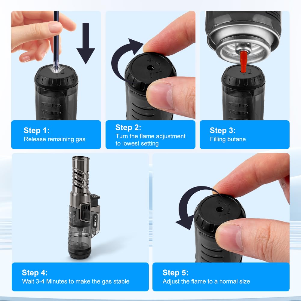 Copper nozzle design supports continuous flame in LcFun lighter