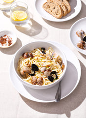 white ceramic pasta bowls 45 oz capacity 8.5 inch