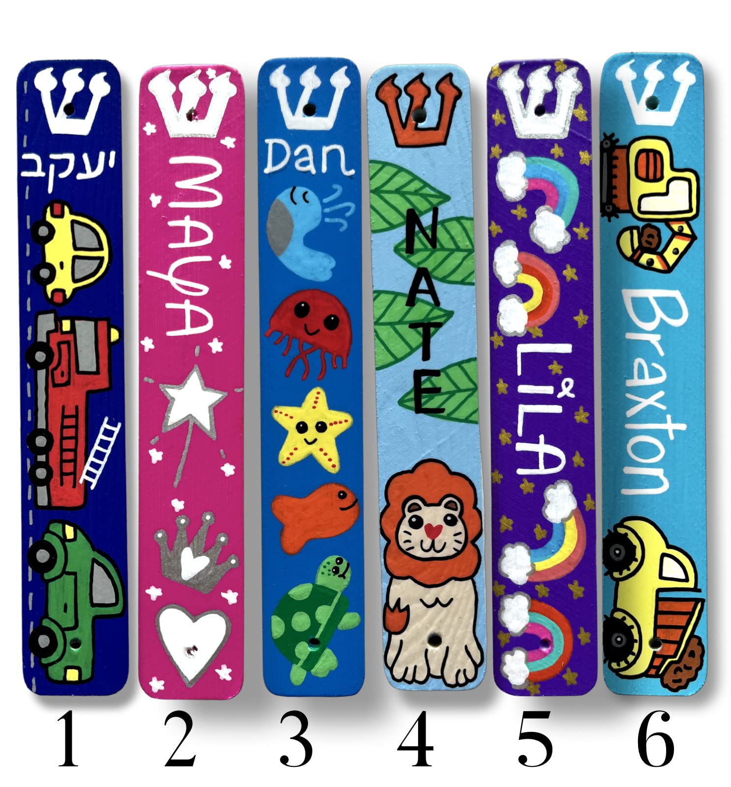 Lea Joelle 6 inch mezuzah handmade
