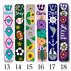 4 inch scroll space on Lea Joelle mezuzah