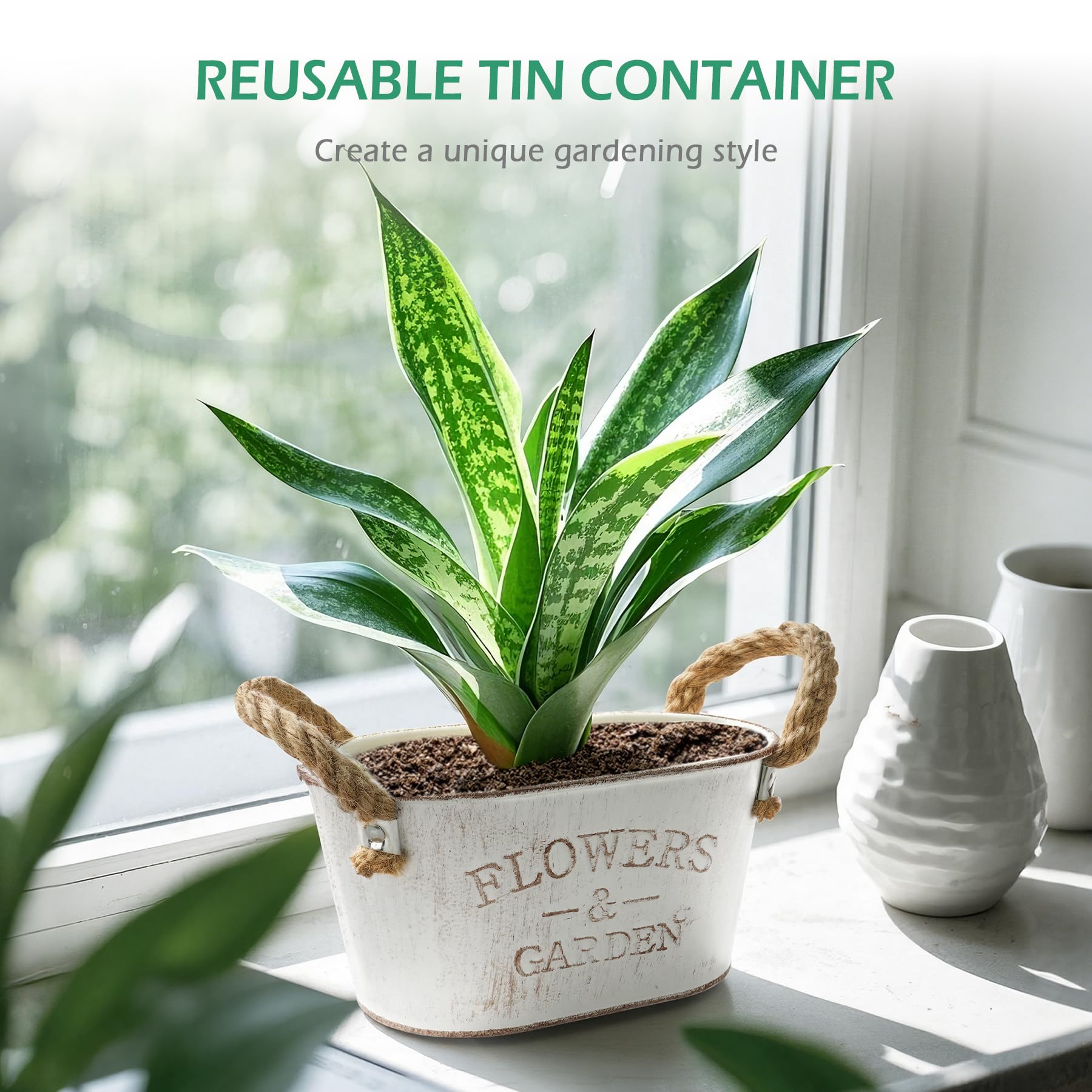 Gift packaging tin jar citronella candle set for summer