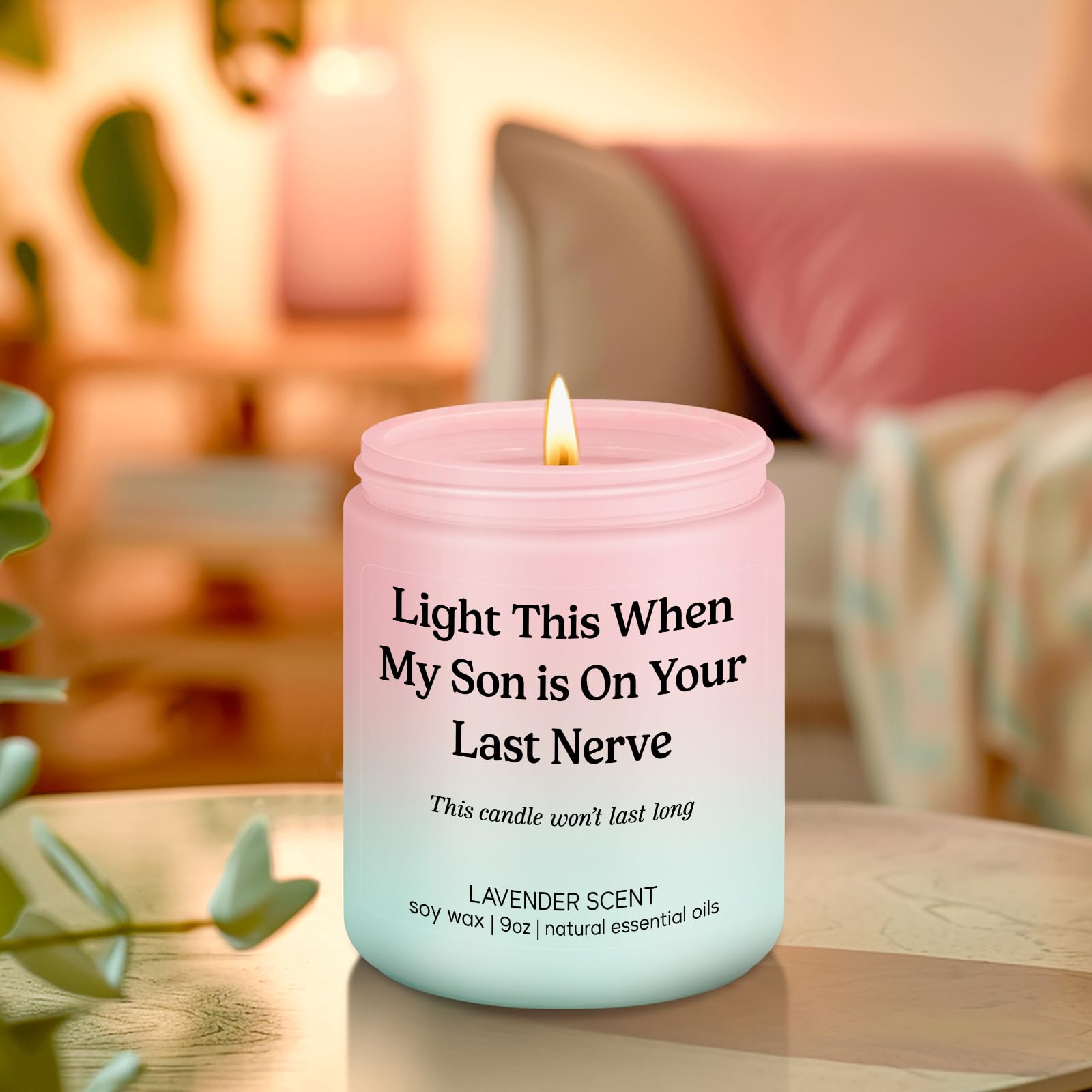 Bridal shower gift idea LEADO Candle for daughter in law