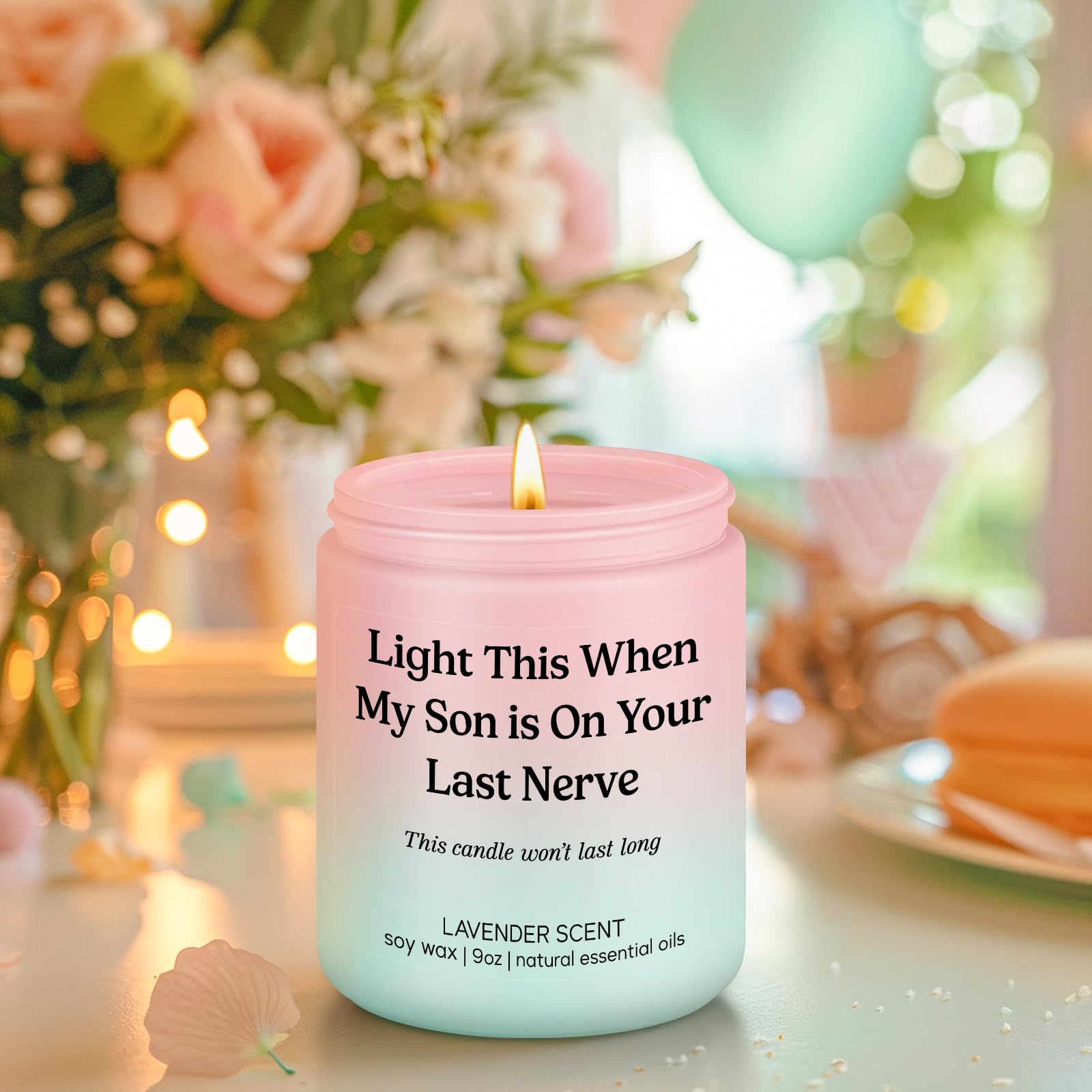 Gift concept LEADO Candle for mother in law and daughter in law